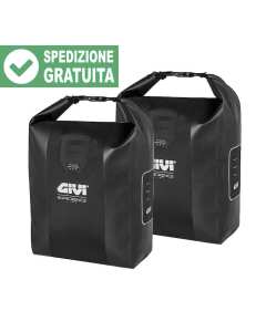 Givi Bike EX00BC coppia di borse nere Junter 14 + 14 litri