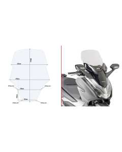 Givi D1166ST parabrezza Honda Forza 125 - 300 dal 2019