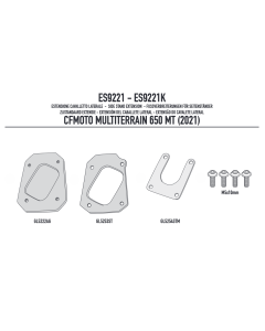 Givi ES9221 estensione cavalletto laterale per la CFMoto 650MT