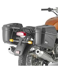 Givi PL9051 porta valigie laterali per Monokey E22 su moto Royal Enfield Interceptor dal 2019