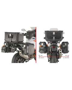 Givi PLOS7713CAM telaietti per valigie Trekker Outback Evo su KTM 1290 Super Adventure dal 2021.