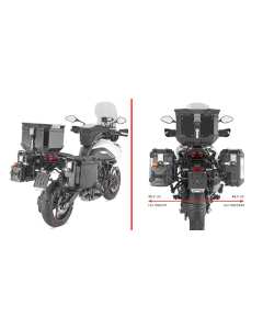 Givi PLOS8717CAM telaietti porta valigie laterali per Benelli TRK 702 X.