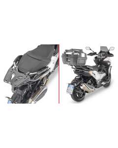 Givi SR8102 attacco bauletto per Peugeot XP400 GT e XP400 Allure.