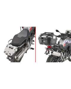 Givi SRA5134 piastra completa di attacco per montare il bauletto su moto Bmw F850GS Adventure dal 2019 e F900GS ADventure.