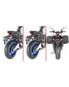 Givi TR2156 telaietti a sgancio rapido Remove-X per la moto Yamaha MT-09 dal 2021