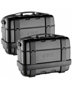 Givi TRK33BPACK2 coppia di valigia laterale moto da 33 litri con aggancio Monokey colore nero