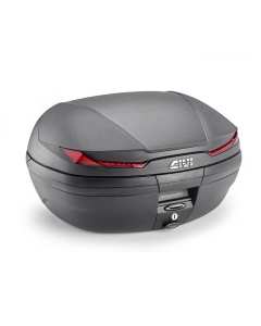 Givi Arena V45N bauletto monoley da 45 litri con catadiottri rossi.