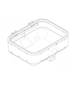 Givi z7716-46r fondo bauletto alluminio montato Trekker Dolomiti DLM46A