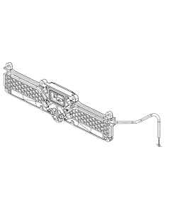 Givi Z9833-2MDXR rinforzo interno per meccanismo di sgancio destro su valigia Alaska