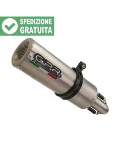 GPR E5.VO.1.M3.INOX silenziatore M3 Inox omologato con raccordo per Voge Brivido 500 R