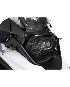 Protezione faro a griglia in acciaio nero hepco 7006514 00 01 per Bmw R1250GS 