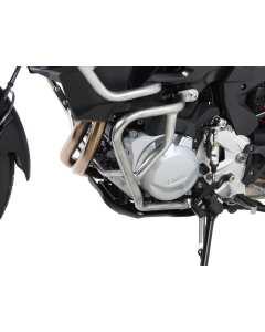 Barre paramotore in acciaio inox silver Hepco & Becker 5016537 00 22 per la moto Bmw F 800 GS dal 2024.