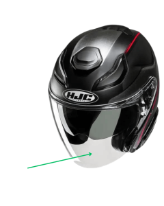 HJC 30104301 visiera trasparente per il casco F31.