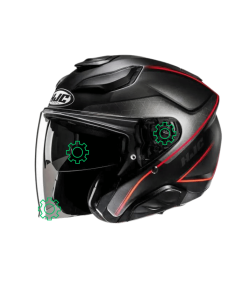 HJC F31 ricambi casco visiera, meccanismi e visierino solare.