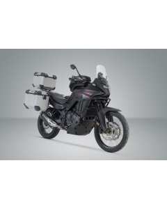 SW-Motech ADV.01.070.75000/S set adventure tris valigie in alluminio silver TRAX ADV L per Honda XL750 Transalp dal 2023.