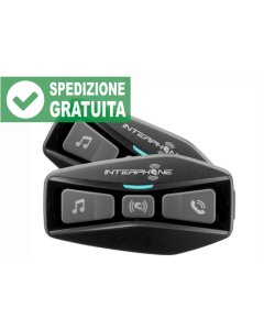 Interphone U-COM 2 interfono casco moto doppio Cellularline INTERPHOUCOM2TP