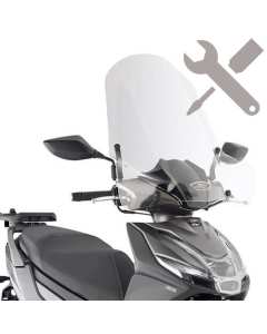 Kappa A6119AK kit di attacchi per il parabrezza 440AK e 441AK su Kymco Agility S 125 dal 2022