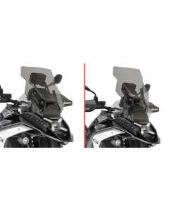 Kappa KD5143S cupolino fumè per BMW R 1300 GS con radar.