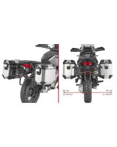 Kappa KLO8208CAM telaietti porta valigie laterali K'Force per Moto Guzzi Stelvio 1000