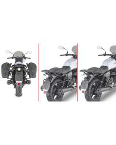 Kappa TR8206K Remove-X telaietti porta borse laterali per Moto Guzzi V7 dal 2021