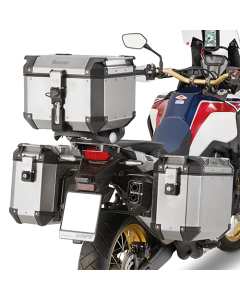 Kappa KLR1144 portavaligie laterali per moto Honda CRF1000L Africa Twin 2016 rimozione rapida