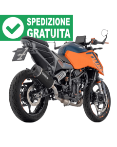 Arrow 71972AKN terminale Indy Race Evo alluminio Dark per KTM 125 Duke 2024.