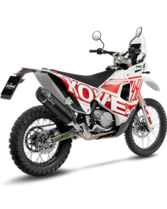 LeoVince 14449EBU scarico LV One Evo Black Edition moto Kove 450 Rally.