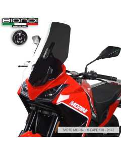 Biondi 8010470 cupolino Touring fumè scuro per Moto Morini X-Cape 650.