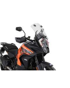 Cupolino fumè Vario Touring Screen MRA per moto KTM Super Adventure  /S /R dal 2021 dal 2021 completo di spoiler regolabile in sette posizioni differenti disponibile trasparente 