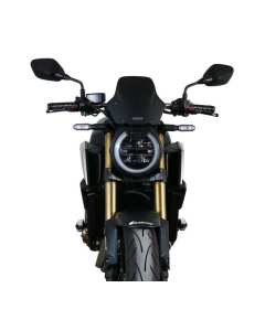 MRA 4025066173051 cupolino nero satinato Sport per Honda CB 650 R dal 2019