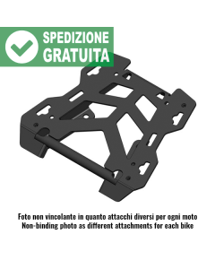 Mytech piastra bauletto per Benelli TRK 502 e 502X.