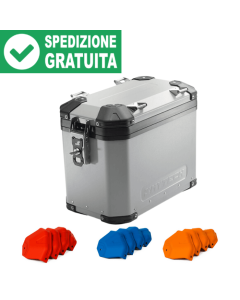 Mytech Moldel-X Large valigia laterale silver da 48 litri.