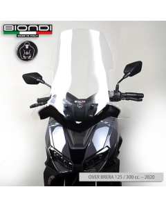 Biondi 8061291 parabrezza Club per Over Brera 125 e 300.