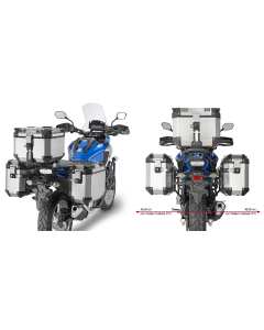 Honda NC750X porta valigie laterali Givi PL1146CAM per valigie monokey