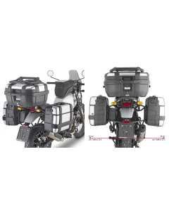 Givi PL9054 telaietti porta valigie laterali moto Royal Enfield Himalayan