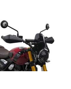 Powerbronze 430-U359C cupolino fumè scuro H230 per Triumph Scrambler 400 X.