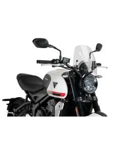 Puig New Generation Sport cupolino trasparente moto Triumph Trident 660