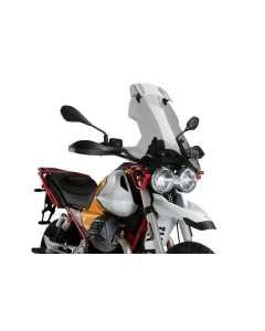 Puig 21442H cupolino Touring con spoiler superiore per Moto Guzzi V85TT.