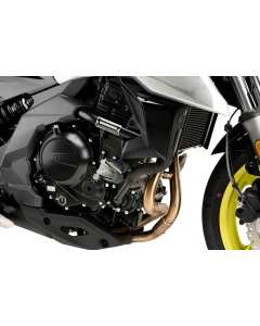 Tamponi paratelaio Puig R19 codice 21601N specifici per la moto CFMoto 650NK dal 2021.