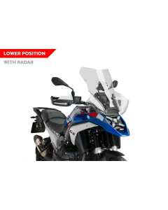 Puig 21795W cupolino trasparente Touring per BMW R 1300 GS con radar.