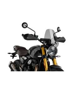 Puig 21933 cupolino New Generation Sport per Triumph Scrambler 400 X.