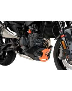 Puig 9669j spoiler motore nero opaco per KTM 890 Duke dal 2023