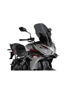 Puig 21260F cupolino Touring funè scuro per Kawasaki Versys 650 dal 2022