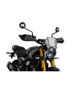 Puig 3593P cupolino in alluminio per la moto Triumph Scrambler 400 X.