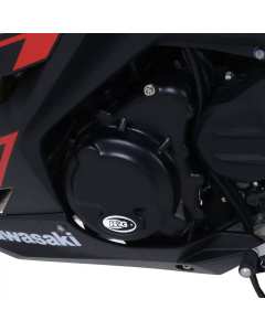 R&G ECC0258BK protezione carter motore destro per Ninja 400 e Z400.