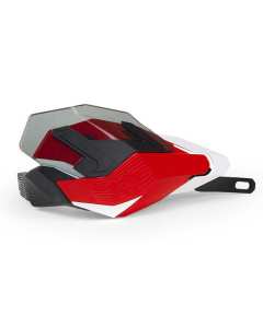 Rtech R-HP3ADVRSBN0 coppia di paramani HP3 Adventure rosso e bianco