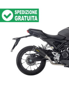 Arrow 51520XKN scarico completo X-Kone Dark omologato per Honda CB 125 R dal 2024.