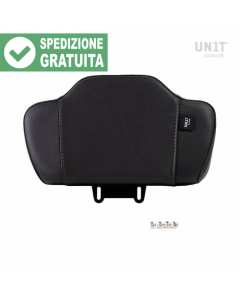 Unit Garage AL8 schienalino in cuoio nero per bauletto Atlas