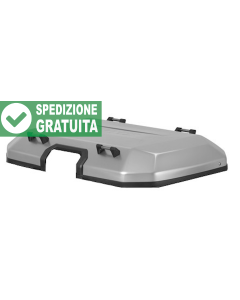 Shad 203913R copertura in alluminio per bauletto Terra TR55 silver.