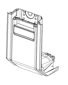 Shad D1TR48MIR parte inferiore serratura per bauletto Terra TR55.